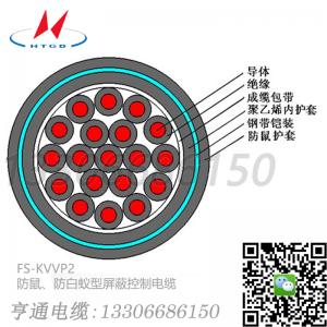 FS-KVVP2 亨通防鼠、防白蟻型屏蔽控制電纜